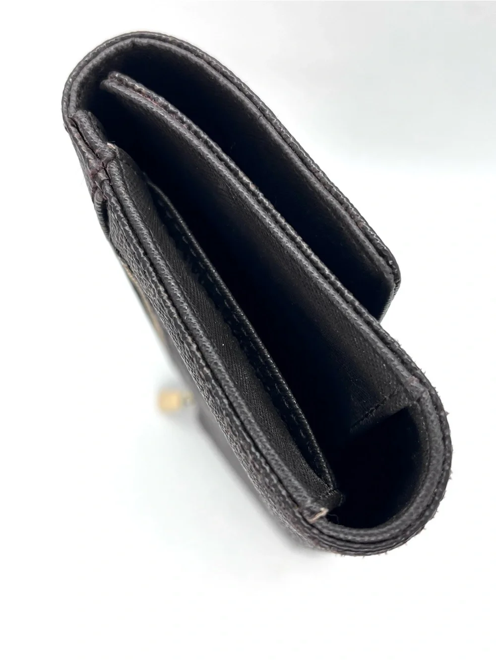 Michael Kors Jet Set Brown MK Logo Continental Wallet MSRP $128 Loved - Picture 4 of 16